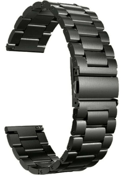 Tecno Watch 2 Kordon Kayış Metal Sıralı Çelik 20 - KRD04