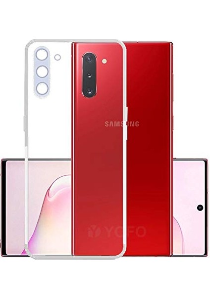 Samsung Galaxy Note 10 Kılıf Kamera Korumalı Süper Silikon