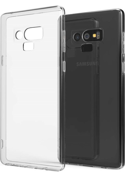 Samsung Galaxy Note 9 Kılıf Kamera Korumalı Süper Silikon