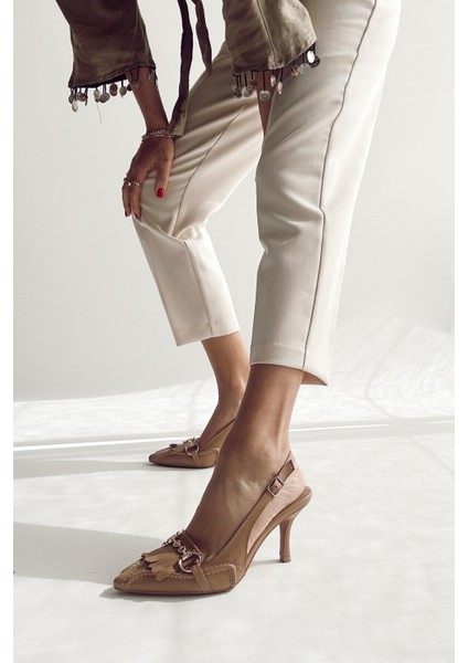 Alice Nude Deri Topuklu Ayakkabı fiyatları