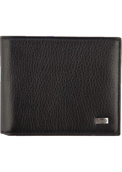 Deri Erkek Cüzdan Siyah-Taba C165-13