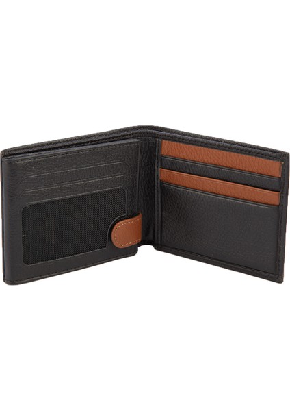 Deri Erkek Cüzdan Siyah-Taba C165-13 modelleri