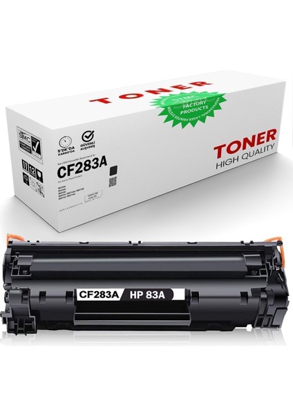 CF283A Muadil Toner WB/M201DW/M201N/M125A/M125NW/M125RNW/M127FN/