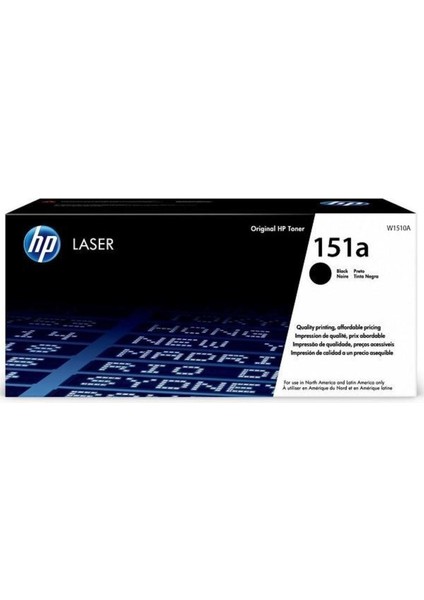 W1510A No 151A Siyah Toner