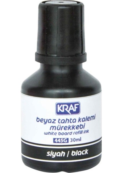 Beyaz Tahta Kalemi Siyah Mürekkeb 30ML 445G