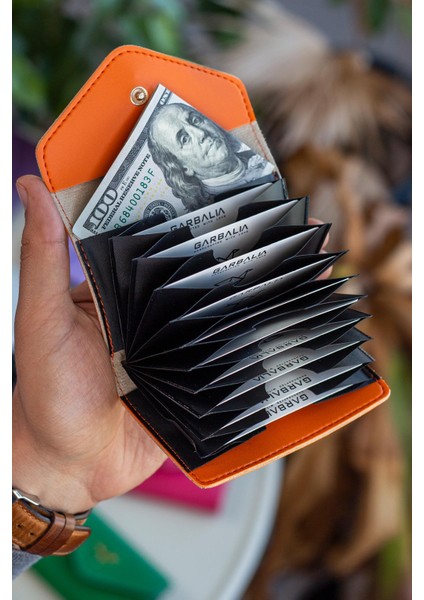 Lviv Vegan Deri Akordiyon Kartlık fiyatları