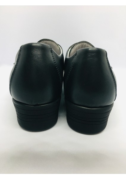 Ortopedia Deri Hallux Diabetic Kadın Ayakkabı 1005 - Siyah indirimleri