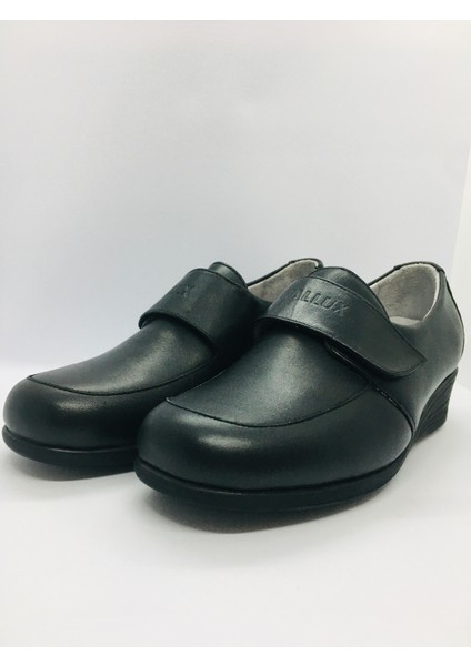 Ortopedia Deri Hallux Diabetic Kadın Ayakkabı 1005 - Siyah fiyatları