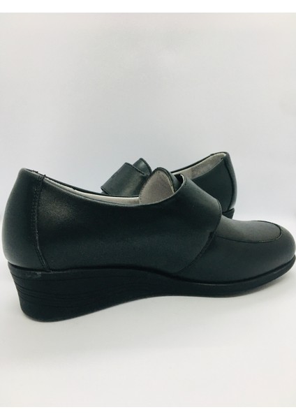 Ortopedia Deri Hallux Diabetic Kadın Ayakkabı 1005 - Siyah modelleri
