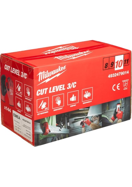 3. Derece Kesik Korumalı Nitril Eldiven - 10/xl - 144'lü T4932479014 fırsatları