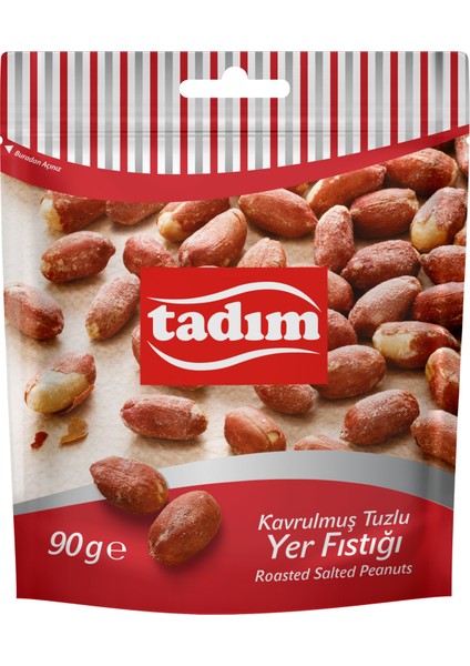 Yer Fıstığı Tuzlu 90GR x 12 Adet