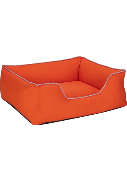 Alpha Köpek Yatağı Turuncu W Beyaz Biye M 80X65CM 13 fiyatları