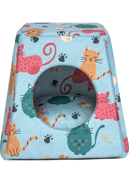 Iglo Kedi Yatağı Kedi Eco Mint 37X37X37CM 13