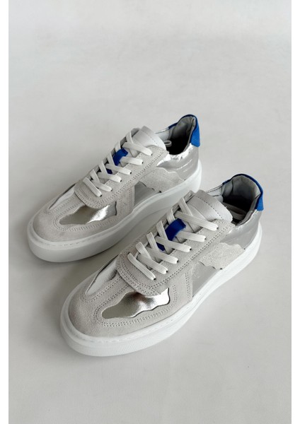 Strong Silver Deri Sneaker