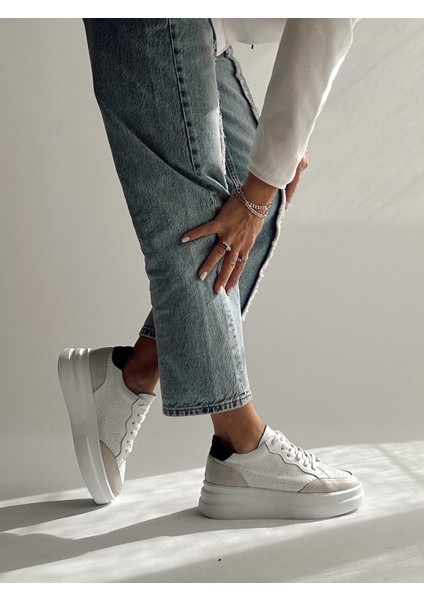 Vegas Beyaz Deri Sneaker fiyatları