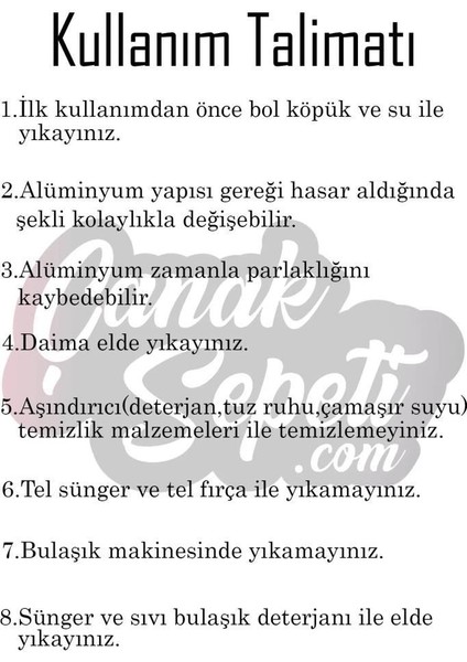 Tiesa Home Alüminyum Kulplu 5 Litre Yoğurt Su Kovası Kabı Bakraç Satıl 15NO