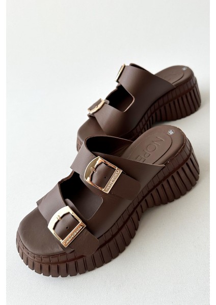 Again Acı Kahve Deri Terlik fırsatları