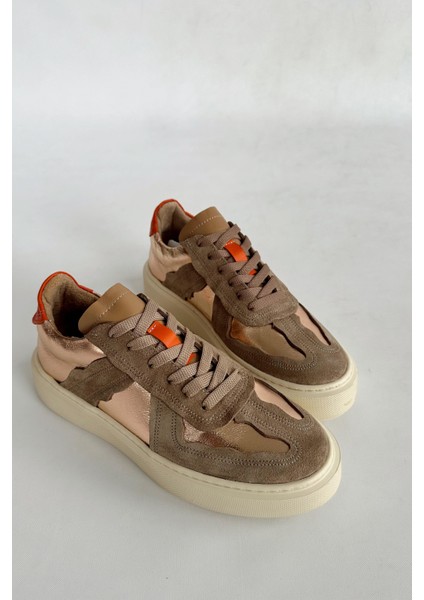 Strong Bronz Deri Sneaker