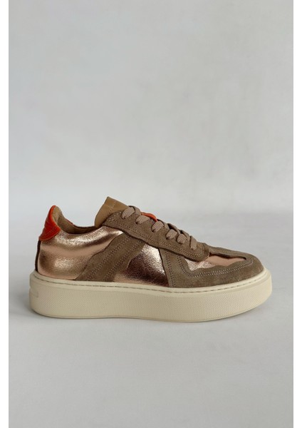 Strong Bronz Deri Sneaker