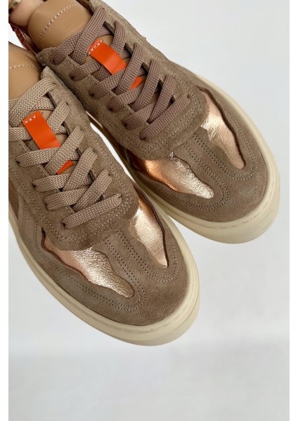 Strong Bronz Deri Sneaker