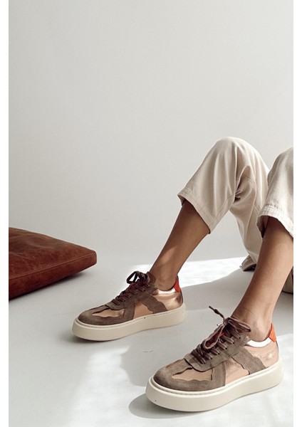 Strong Bronz Deri Sneaker