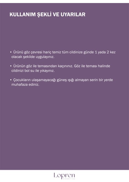 Ginseng Serum Cilt Yenileyici ve Tazeleyici 30 ml