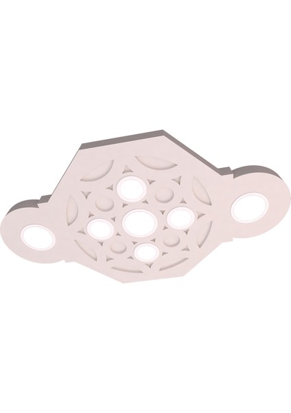 Tavan LED Spotlu Göbeği-80-55 x 95 cm-Sekizgen fiyatları