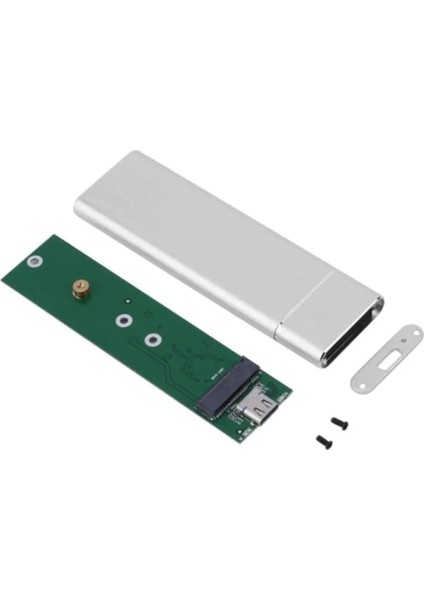 3015 M.2 Sata SSD Ngff To Type C USB 3.0 B-Key Mini Çevirici Adaptör Harici Harddisk Kutusu