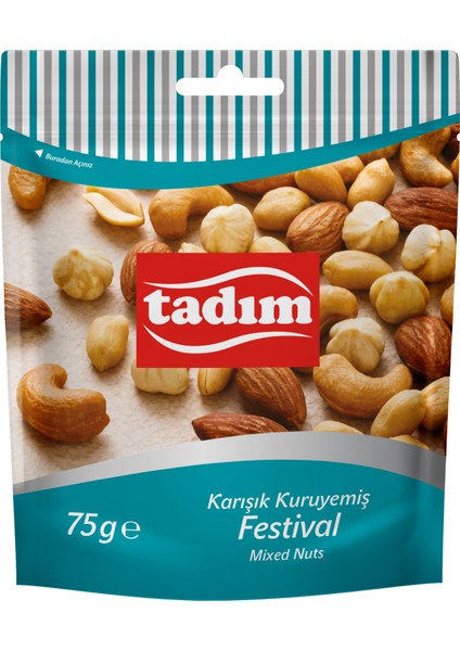 Karışık Kuruyemiş Festival 75GR x 12 Adet