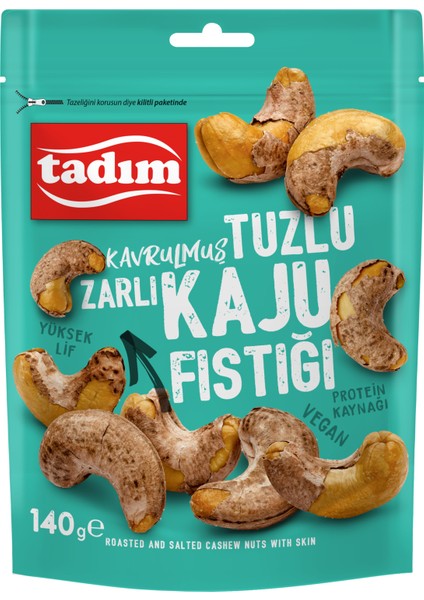 Zarlı Kavrulmuş Kaju 140GR x 12 Adet