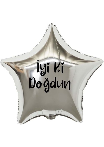 İyi Ki Doğdun Yazılı 18 Inç Folyo Balon