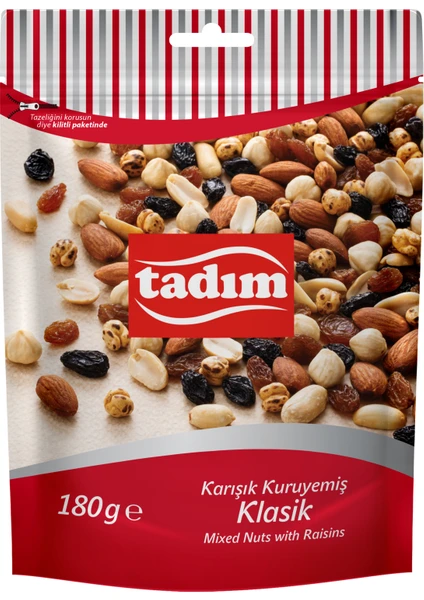 Karışık Kuruyemiş Klasik 180GR x 12 Adet