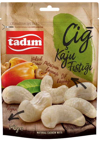 Kaju Çiğ 140GR x 12 Adet