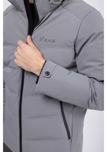 Araluen Men Down Jacket  Grey 2ASARJMCNFW23-EW29