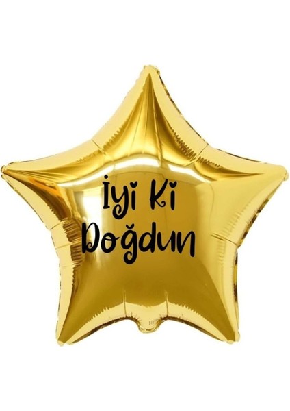 İyi Ki Doğdun Yazılı 18 Inç Folyo Balon