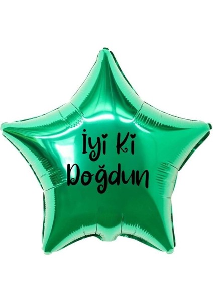 İyi Ki Doğdun Yazılı 18 Inç Folyo Balon