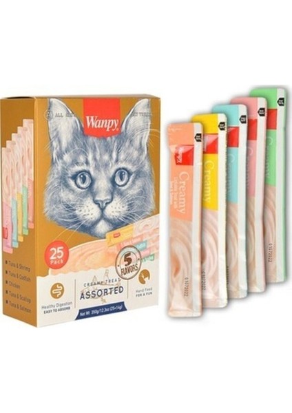 Karışık Sıvı Kedi Ödülü 25X14 gr