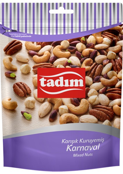 Karışık Kuruyemiş Karnaval 122GR x 12 Adet