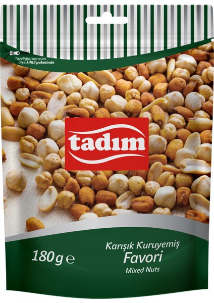 Karışık Kuruyemiş Favori 180GR x 12 Adet