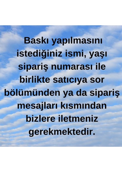 Ata Parti Dünyası 1 Yaşında Yazılı 34 Inç Kişiye Özel Rakam Folyo Balon