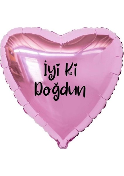 İyi Ki Doğdun Yazılı 18 Inç Folyo Balon
