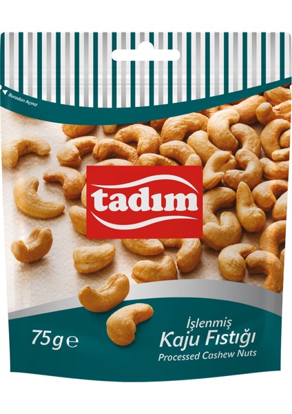 Işlenmiş Kaju 75GR x 12 Adet