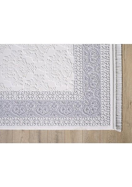 Vanessa 06151A Gri Krem Klasik Motifli Yün Halı fiyatları