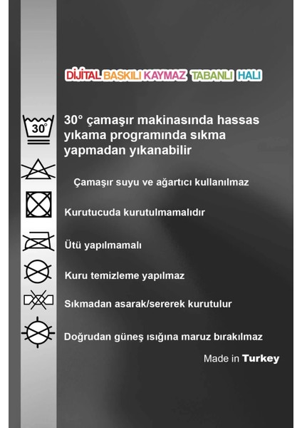 Siyah Çerçeveli Halı