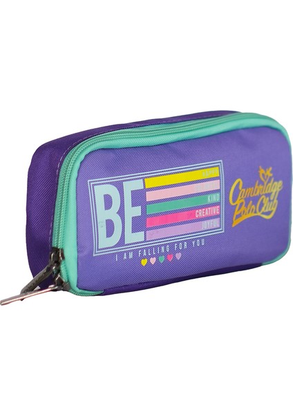 Be Happy Tek Bölmeli Unisex Çocuk Kalem Kutusu