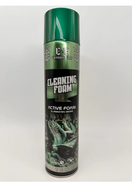 E&e Custom Car Aktif Temizleme Köpüğü Cleaning Active Foam 600 ml