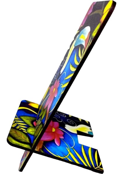 Masa Üstü Telefon Tablet Standı Tukan Kuşu Baskılı modelleri