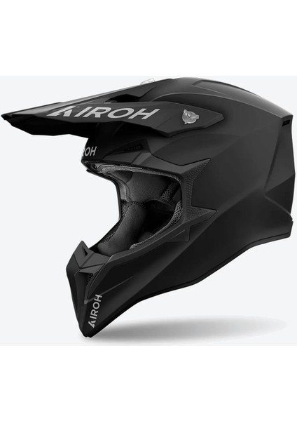 Aıroh Wraaap Color Black Matt Kask