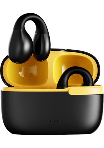 Remax COZYBUDS-W11 Klipsli Gerçek Kablosuz Kulaklık Bluetooth 5.3 Kulaklık Ipx6 Koşu, Bisiklete Binme, Sürüş, Yürüyüş Için Su Geçirmez Kulaklıklar - Siyah (Yurt Dışından)