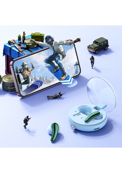 Remax Clear Buds C1 Bluetooth 5.3 Kablosuz Kulaklık Stereo Ses Enc Gürültü Azaltma Tws Müzik Arama Kulaklığı - Pembe (Yurt Dışından)